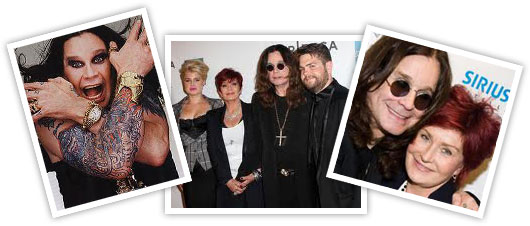 Ozzie and Sharon Osbourne