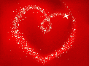 red heart stars